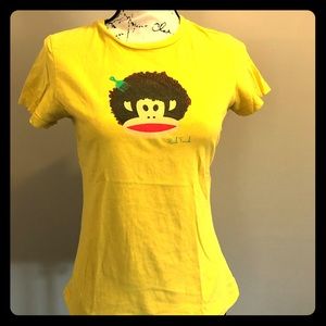 Paul Frank Afro monkey tee